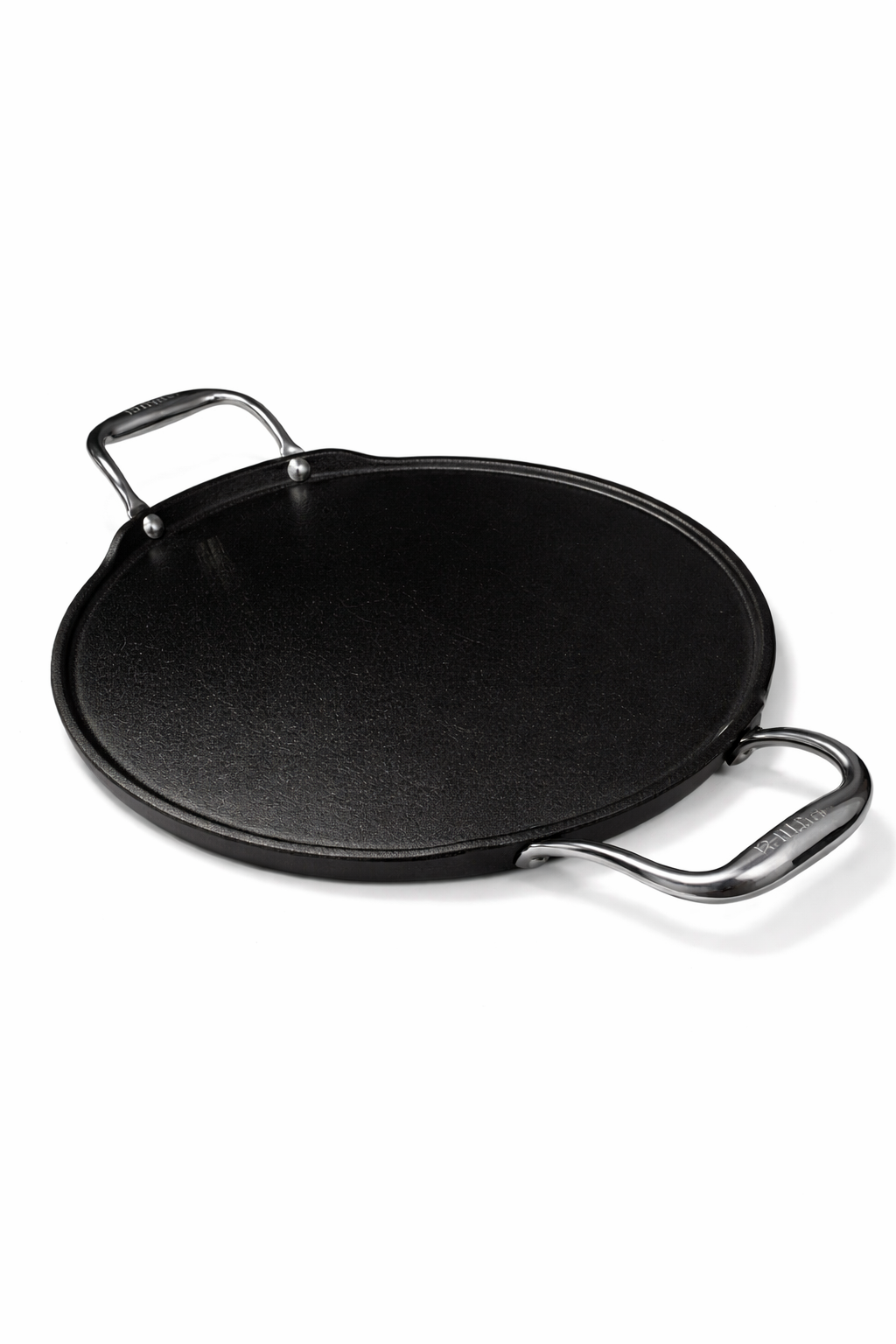 KANIRA 4-Piece Pre-Seasoned Cast Iron Cookware Set with 2 Glass Lids