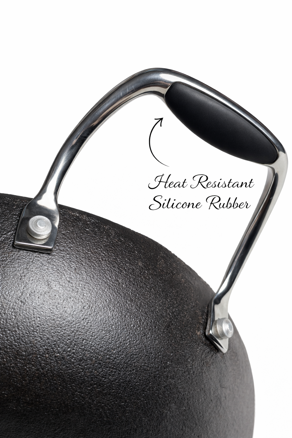 KANIRA Pre Seasoned Cast Iron double handle Pan 24cm